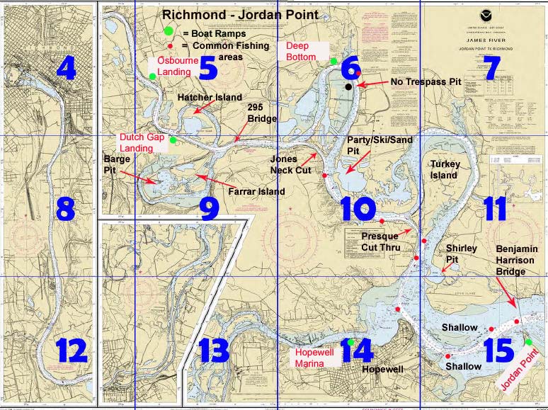 James River Tide Chart Richmond